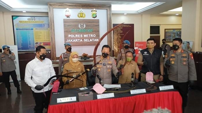 Polres Metro Jaksel Taklukkan 7 Aksi Tawuran, Ringkus 38 Pelaku dalam 3 Hari