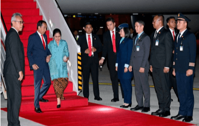 Pramono Anung Jemput Jokowi usai Pulang dari KTT G20 India