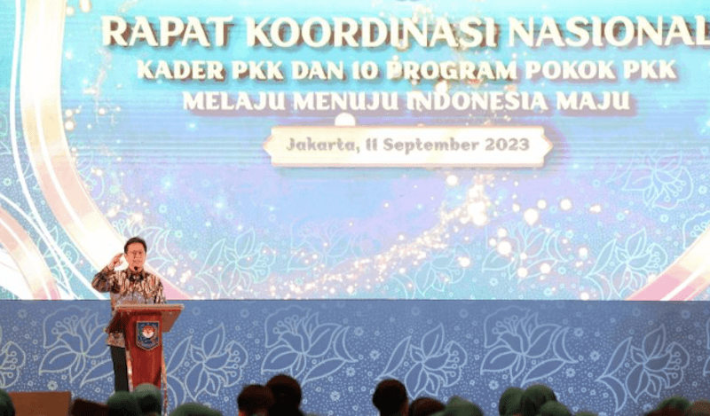 Menkes Ajak Kaum Ibu di Tim Penggerak PKK Bersama Sehatkan Masyarakat