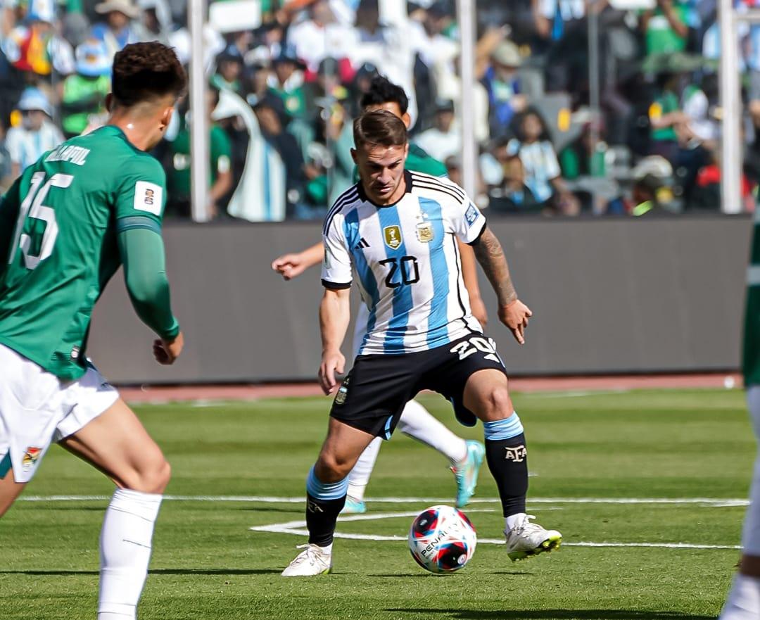 Tampil Tanpa Messi, Argentina Berhasil Gondol 3 Poin di Laga Tandang