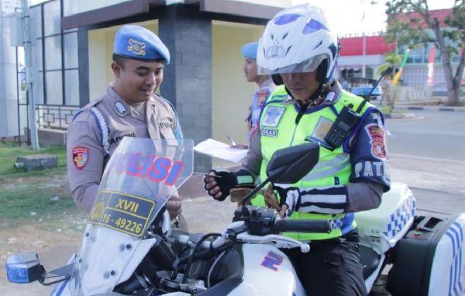 Waduh, 29 Personel Polres Merauke Kena Tilang oleh Propam