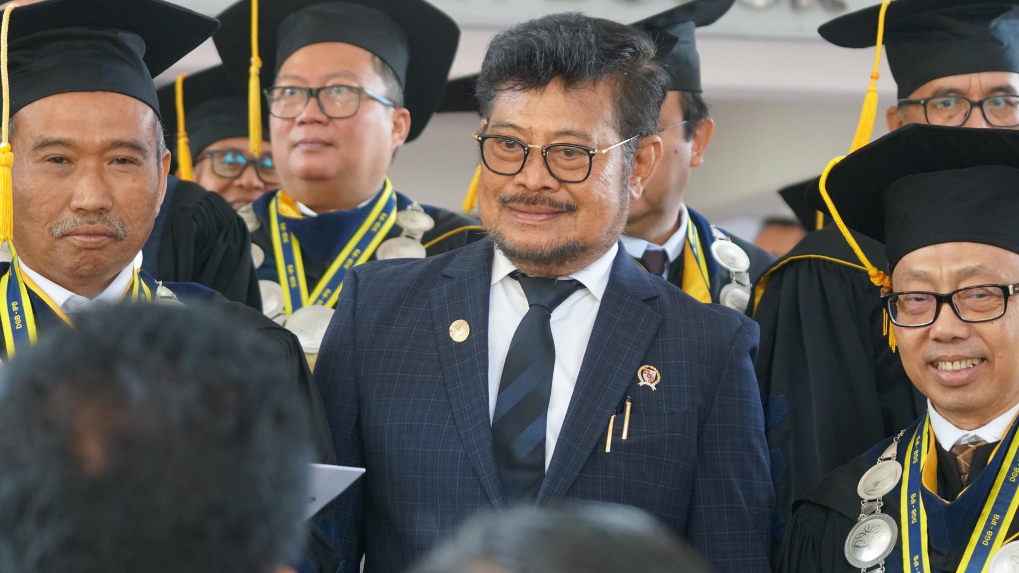 Mentan SYL Yakin Kolaborasi IPB dan Kementan Bisa Memajukan Sektor Pertanian Indonesia