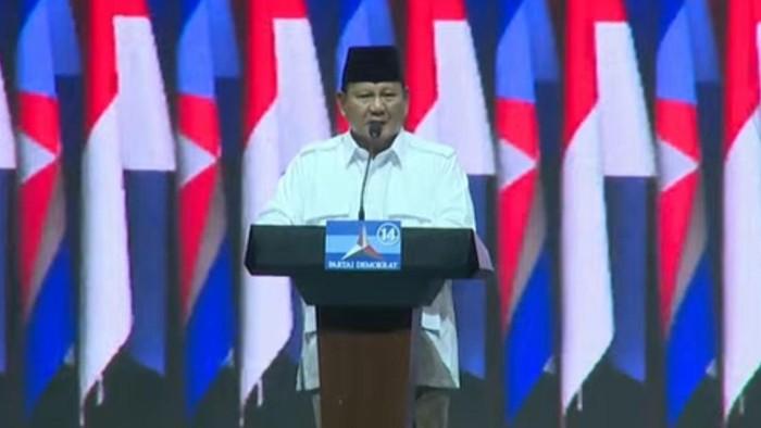 Prabowo Janji Berikan yang Terbaik Usai Dapat Dukungan Demokrat