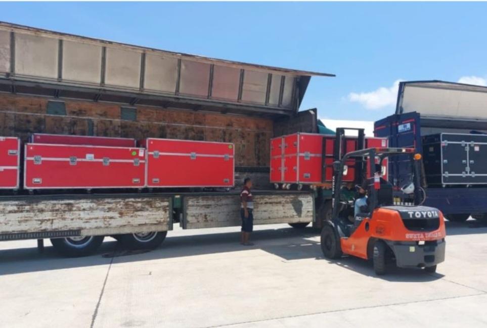 Lewat Jalur Udara, Logistik MotoGP Mandalika 2023 Mulai Berdatangan