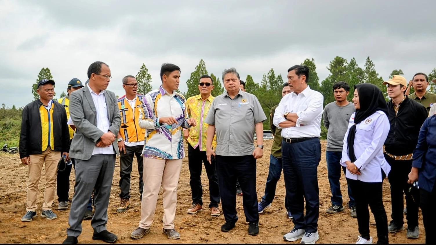 Airlangga-Luhut Pantau Food Estate di Sumut, Prioritaskan Penguatan Ketahanan Pangan