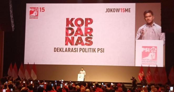 Terim Kasih Kaesang Ke Relawan Jokowi di Kopdarnas PSI