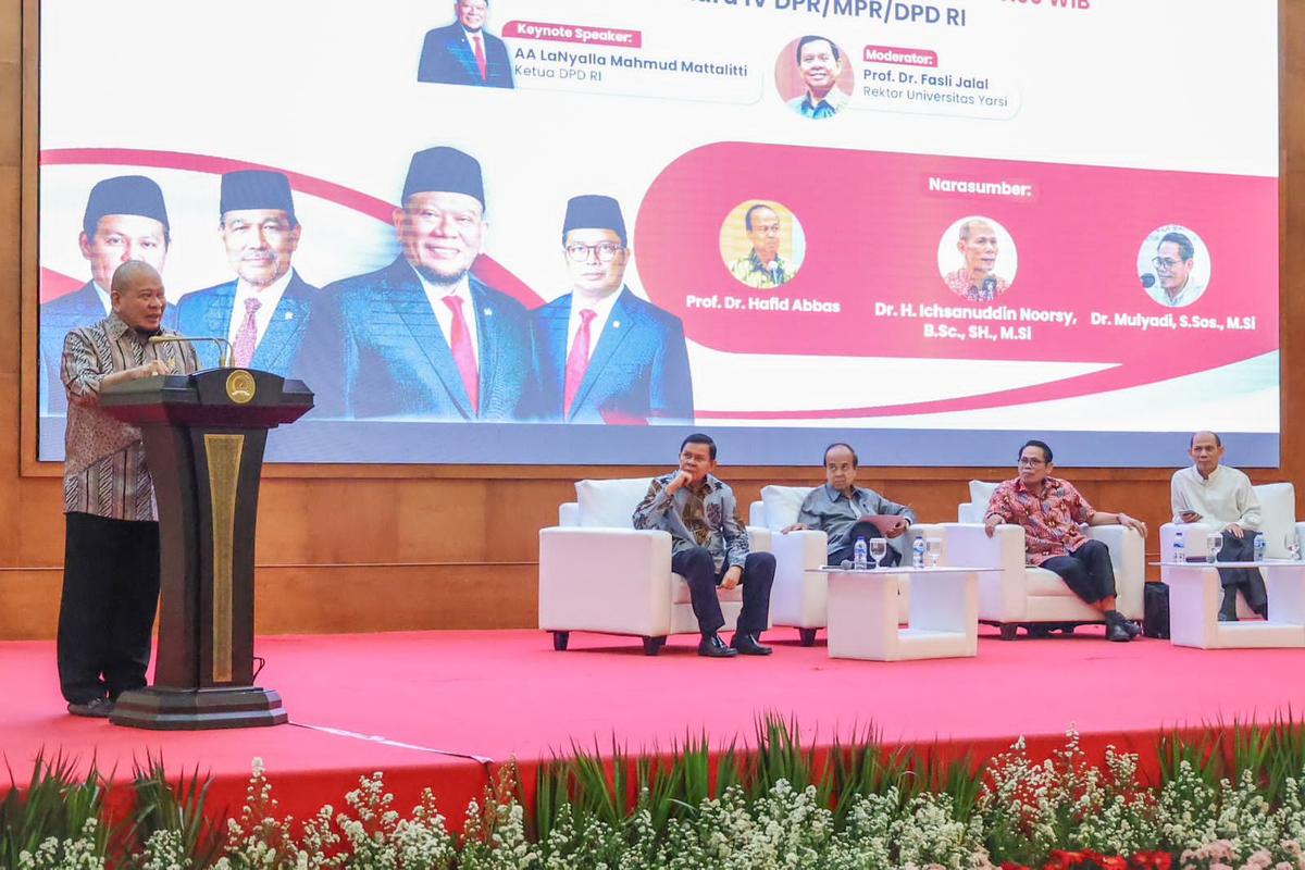 Kembali ke UUD 1945, LaNyalla Minta Forum Doktor Kawal Proses Desakan ke MPR