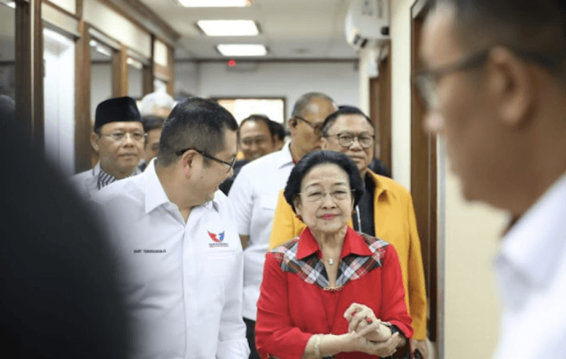 Megawati Hadiri Rapat Mingguan TPN Ganjar