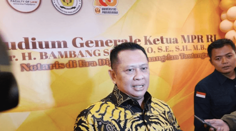 Ketua MPR Sebut Kampanye Hitam Ubah Pesta jadi Duka dalam Demokrasi