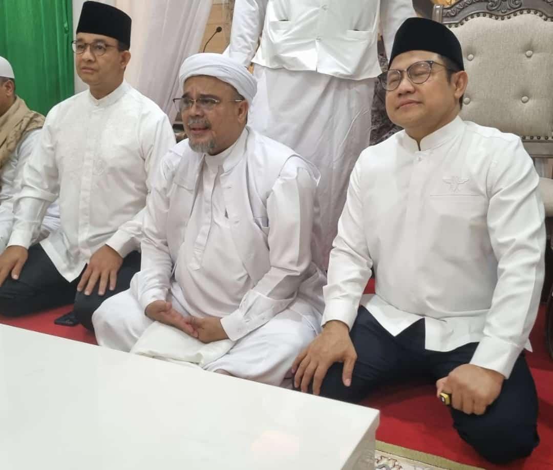 Anies-Cak Imin Bertemu Habib Rizieq, Akankah Politik Kampret vs Cebong Terjadi Lagi?