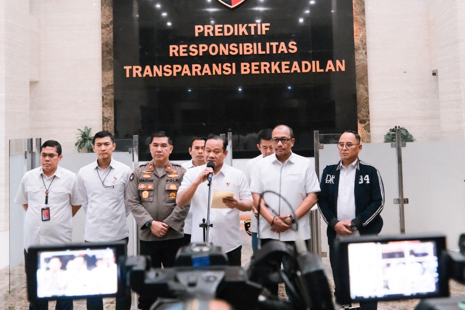 Satgas Anti Mafia Bola Polri Beberkan Pengungkapan Dugaan Match Fixing