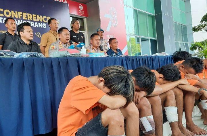 Tujuh Perampok Bersenjata Api di Minimarket Tangerang Ditangkap! Pelaku Asal Lampung