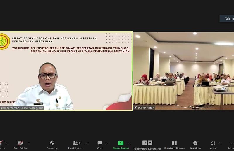 Kementan Gelar Evaluasi dan Monitoring Implementasi Program Hadapi El Nino di Jateng