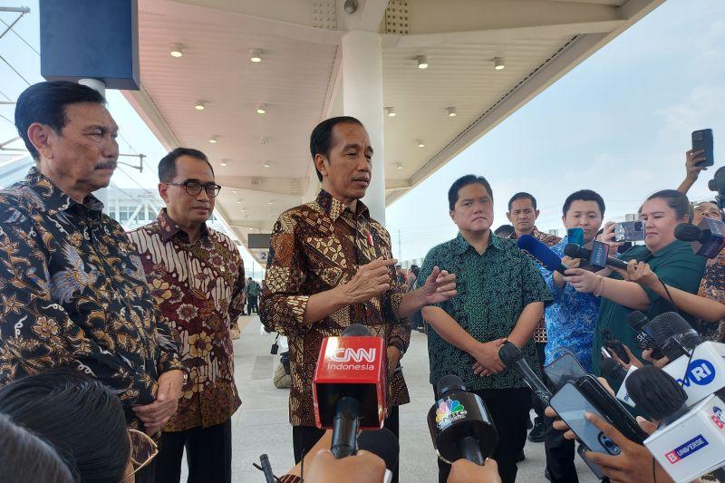 Tarif Whoosh Rp250-350 Ribu, Jokowi: Bukan (soal) Untung-Rugi