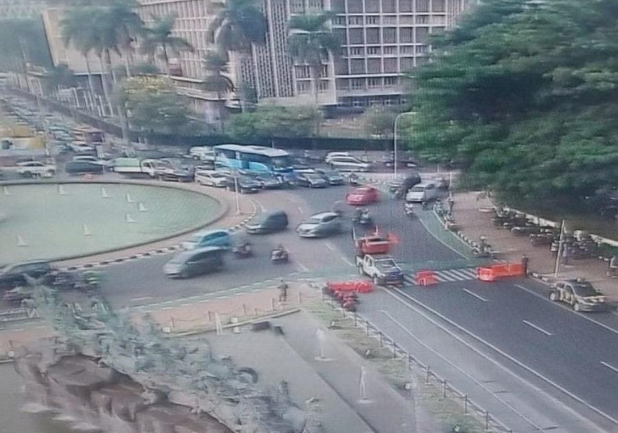 Demo Buruh di Patung Kuda, Polda Metro Kerahkan 6.520 Personel Gabungan