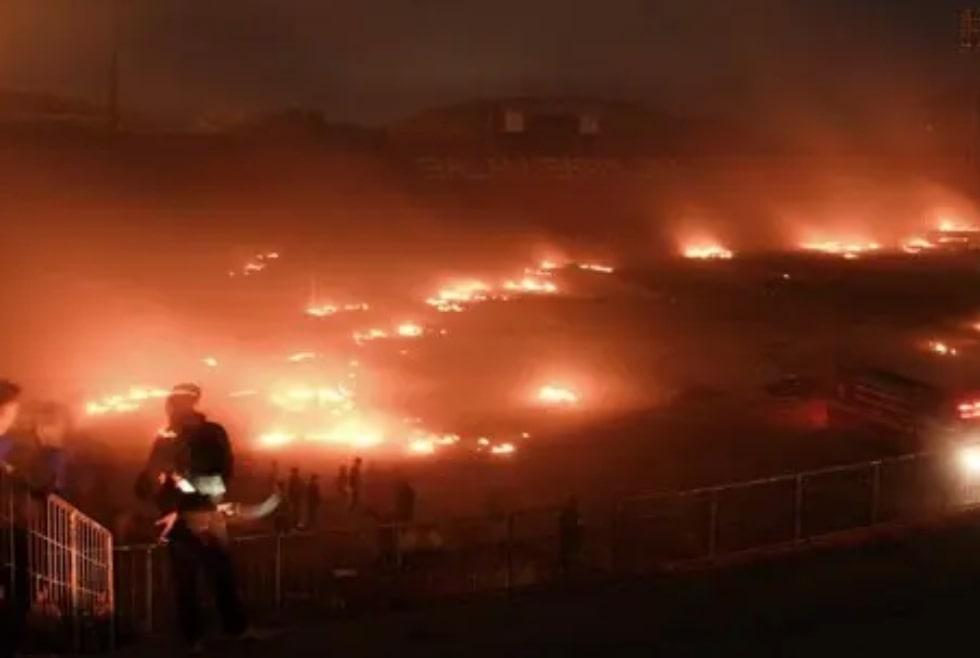 Polisi Tegaskan Tak Ada Kesengajaan dalam Kebakaran Rumput Stadion Kanjuruhan