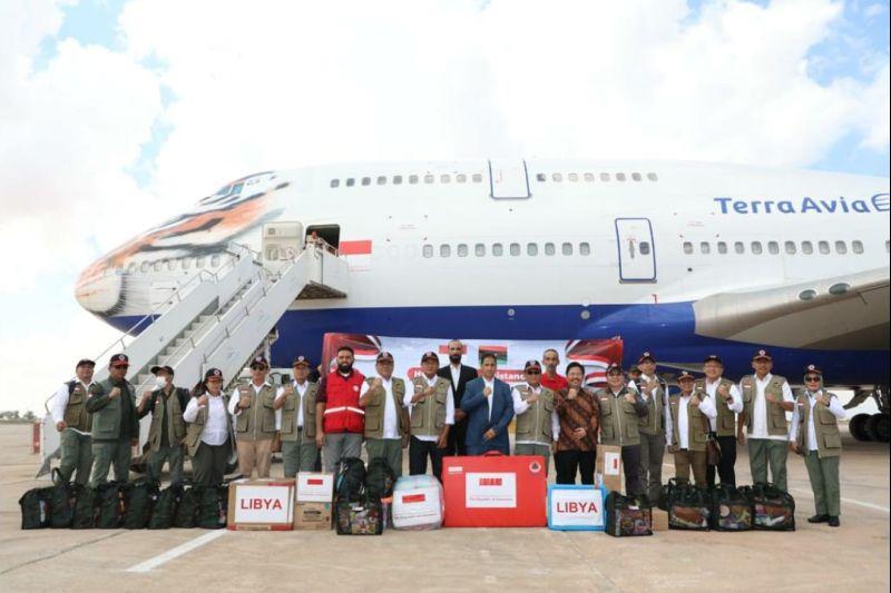 Bantuan Kemanusiaan dari Indonesia Tiba di Libya