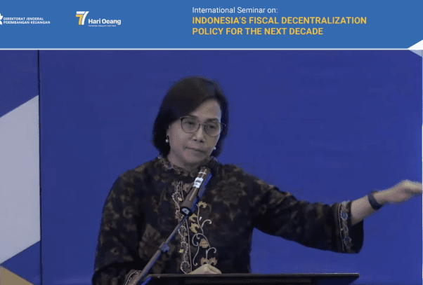 Sri Mulyani Geer Hubungan Pusat-Daerah Jadi Sorotan Internasional