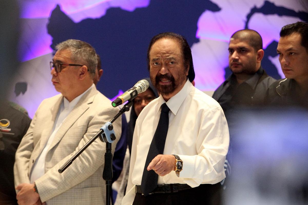 Surya Paloh Minta Hormati Azas Praduga Tak Bersalah SYL