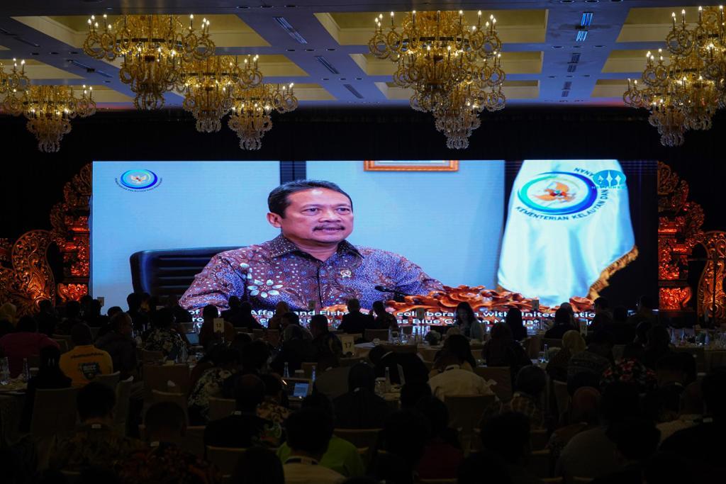 KKP Luncurkan Profil Aksi Mitigasi Karbon Biru Lamun Pada KTT AIS Forum