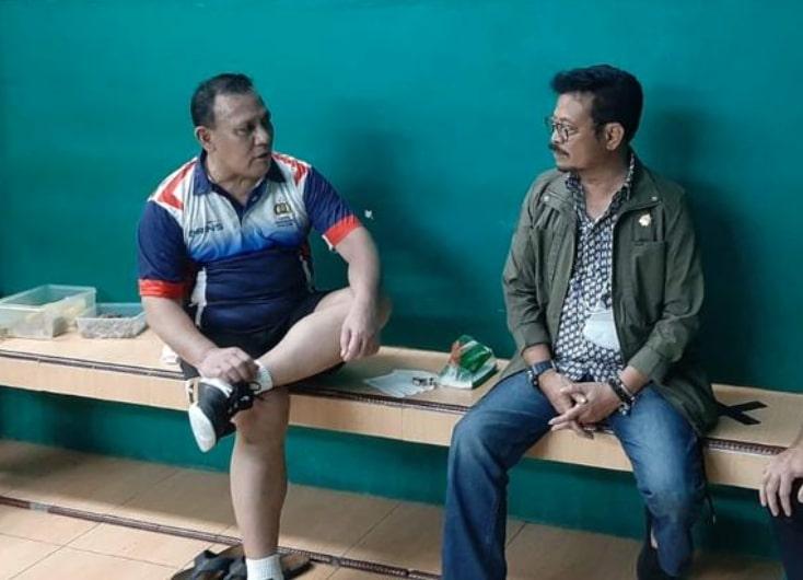 Firli Harap Masyarakat Tak Giring Opini soal Fotonya Bareng SYL di Lapangan Bulu Tangkis