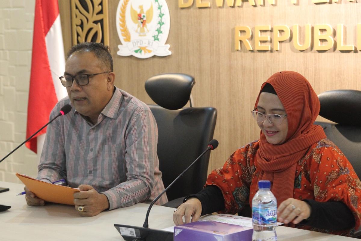 BULD DPD RI Terima Audiensi DPRD Tanah Datar terkait Konsultasi Ranperda Penyertaan Modal Daerah kepada Perumda Air Minum