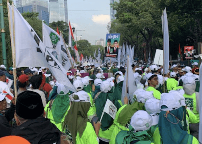 Bersilahturahmi ke DPP PKB, Anies-Muhaimin Berdoa Bersama