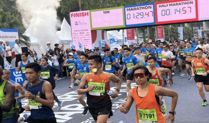 Sebanyak 10 Ribu Pelari Berlomba di Jakarta Marathon 2023