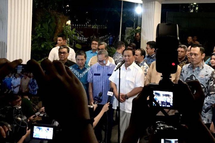 AHY Sebut Prabowo-Gibran Daftar ke KPU Rabu, Berangkat dari Kertanegara
