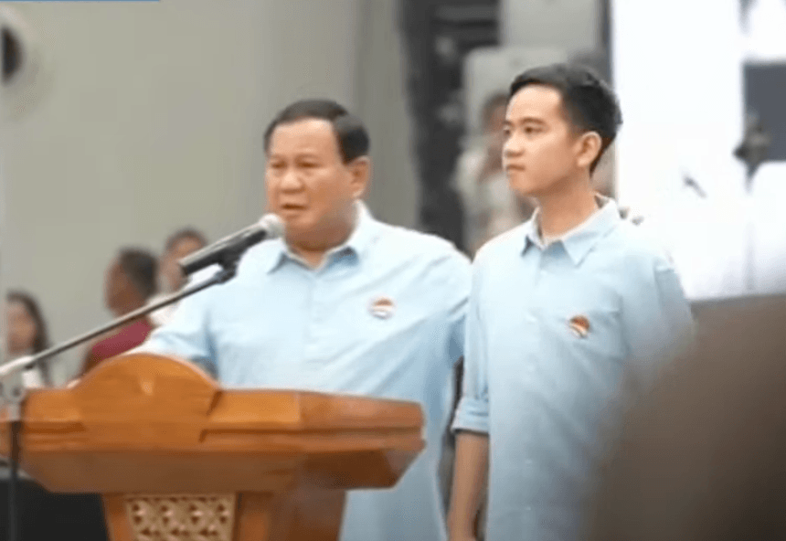 Daftar ke KPU, Prabowo-Gibran Mohon Doa Restu Rakyat Indonesia