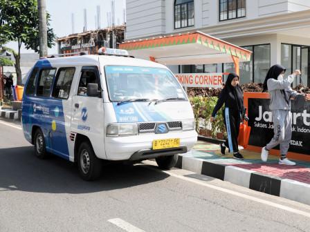 Mikrotrans Rute Jeruk Purut-Kebayoran Lama Mulai Beruperasi Hari Ini