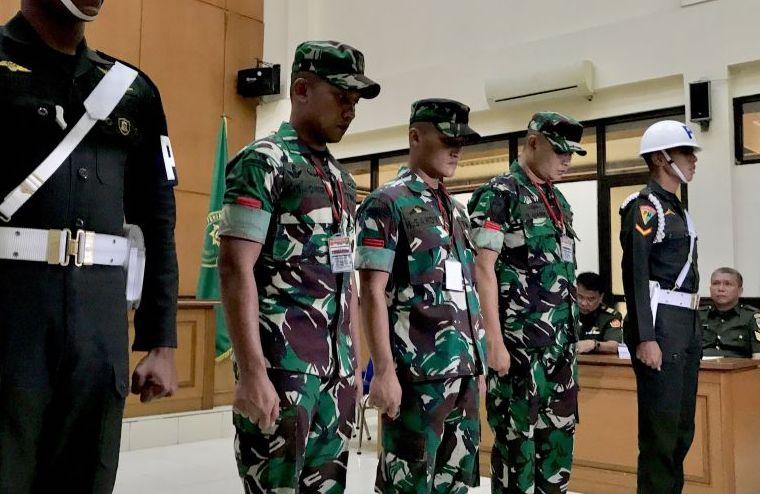 3 Oknum TNI Didakwa Pembunuhan Berencana terhadap Imam Masykur