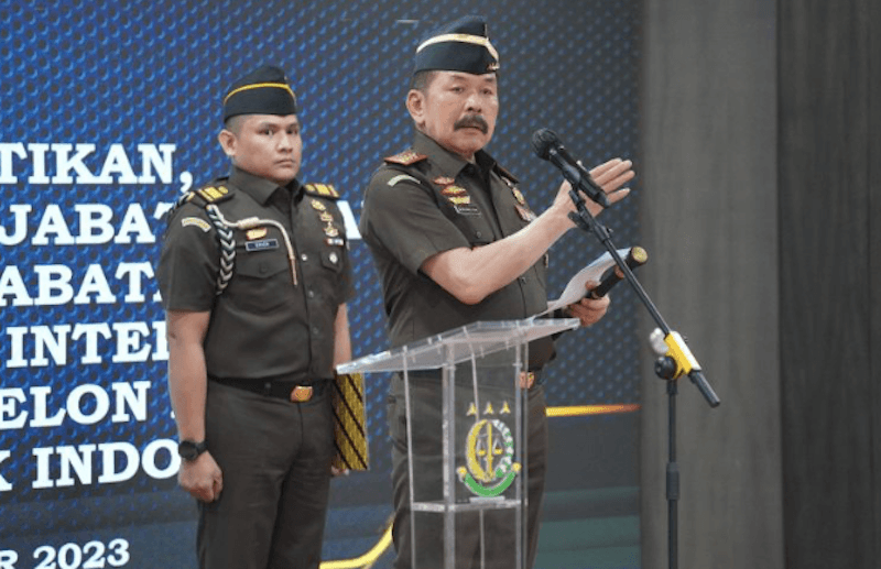 Jaksa Agung Lantik Reda Manthovani sebagai Jamintel