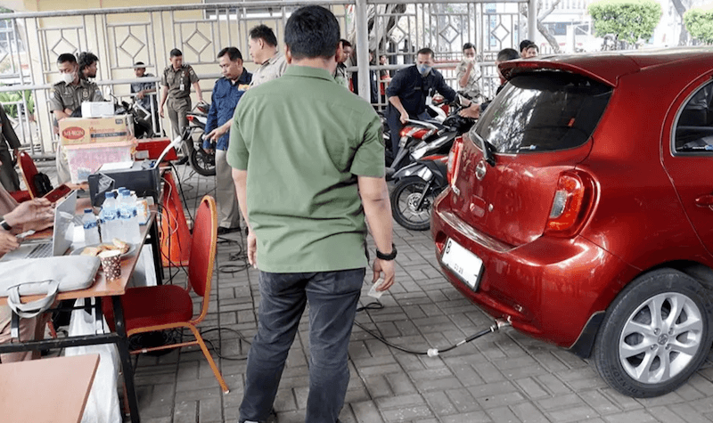 Ini Kriteria Kendaraan yang jadi Target Operasi di Razia Tilang Uji Emisi