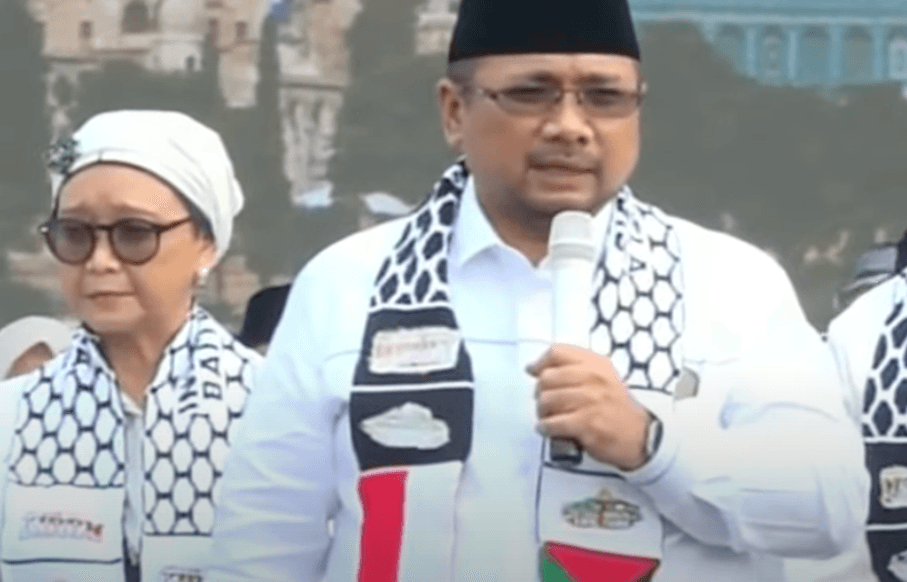Menag Yaqut Ajak Masyarakat Salat Gaib untu Korban di Palestina