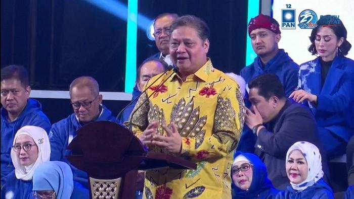 Airlangga Dalam HUT ke-59 Golkar: Ketum Projo Kelihatannya Sebentar Lagi Jadi Golkar Pak Presiden