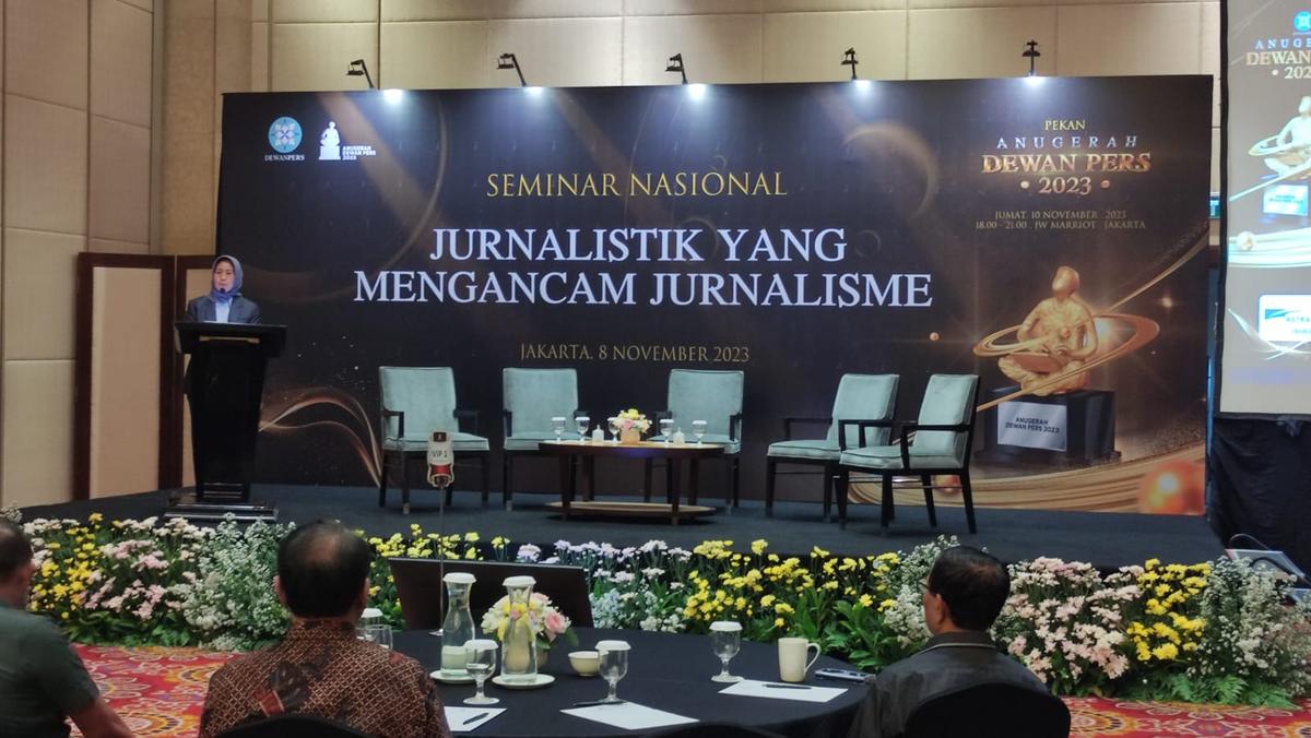 Ketua Dewan Pers: Wartawan Dituntut Multitasking, tapi...