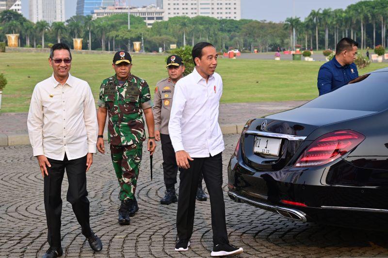 Jokowi ke Purwakarta, Resmikan PLTS Terapung Cirata