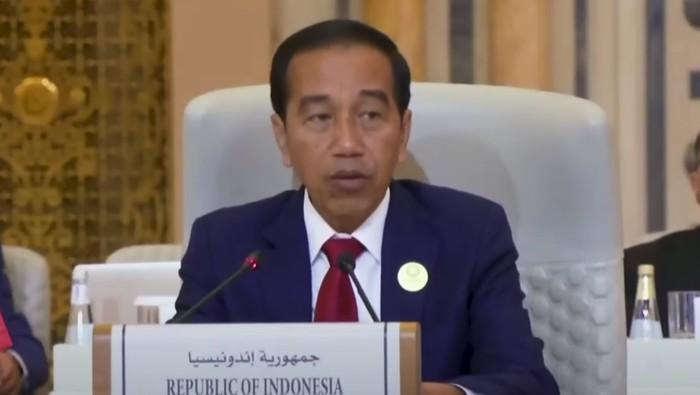 Jokowi Minta OKI Bersatu Bela Keadilan di Palestina saat di KTT