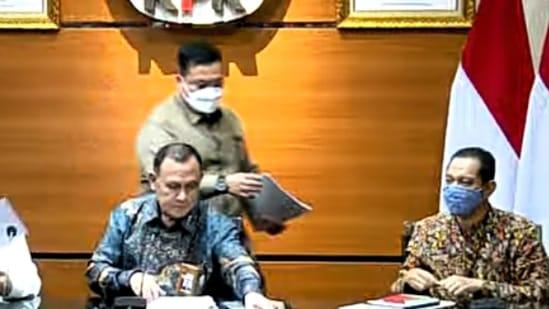 Firli Muncul di TV Umumkan KPK OTT PJ Bupati Sorong