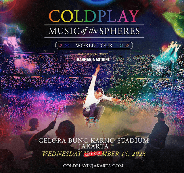 Konser Coldplay Siap Digelar di Jakarta meski Ditolak Habis-habisan gegara Isu LGBT