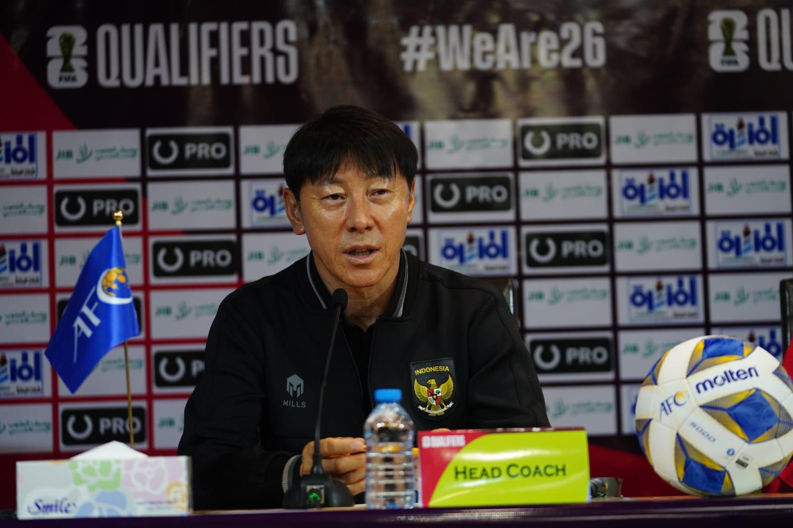 Shin Tae-yong Waspadai Gaya Permainan Filipina di Laga Kedua Kualifikasi Piala Dunia