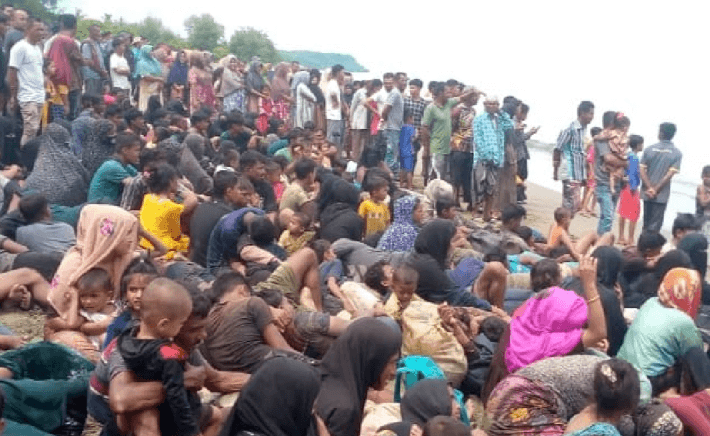 Sebanyak 220 Imigran Rohingya Masuki Perkampungan di Pidie Aceh