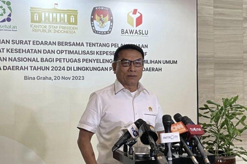 Moeldoko Sebut Ada Delapan Pegawai KSP Mundur dari ASN