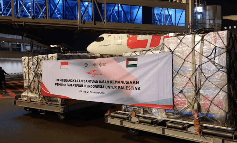 Bantuan Obat dan Perlengkapan Medis dari RI Telah Diterima Warga Palestina