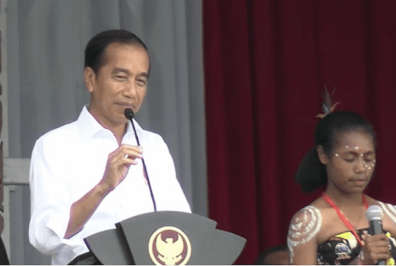Presiden Joko Widodo Buka Sail Teluk Cenderawasih Biak