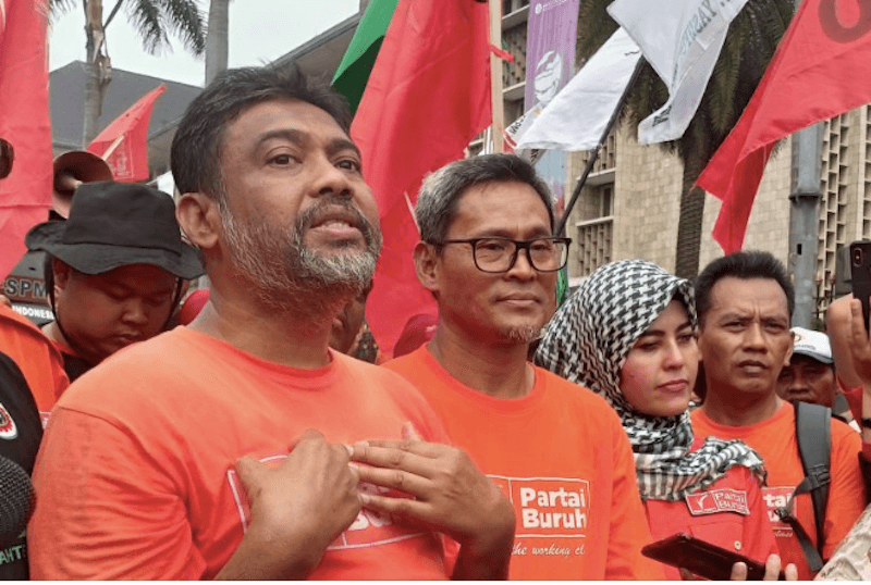 Said Iqbal Optimis Partai Buruh Lolos Ambang Batas Perlemen