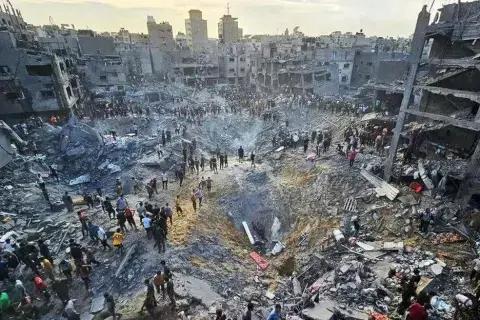 Warga Palestina Tewas di Gaza Capai 15 Ribu Lebih