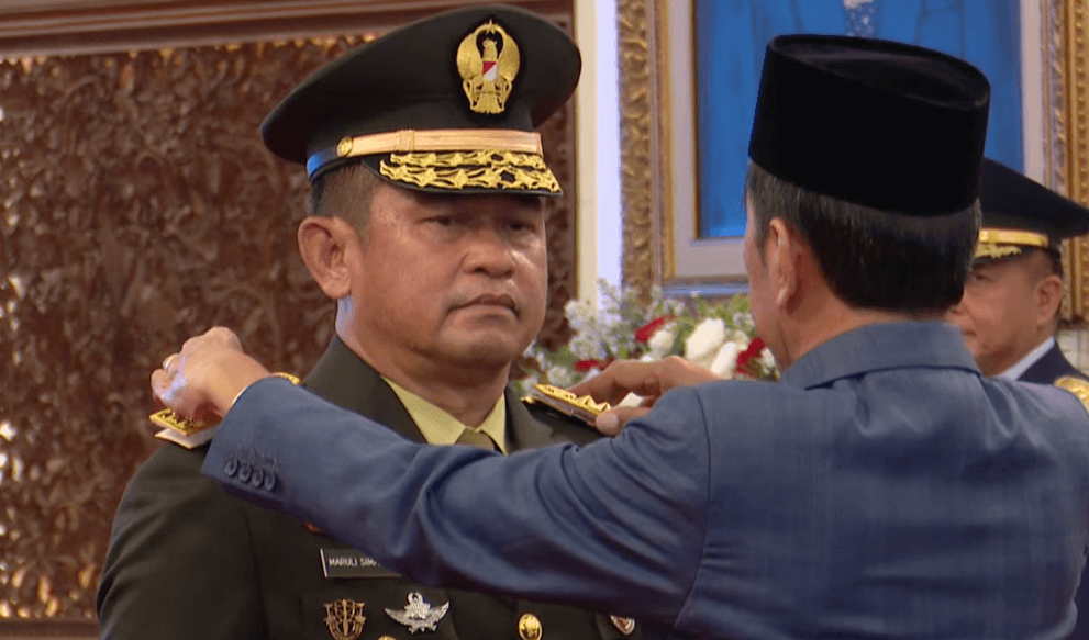 Jadi KSAD, Maruli Simanjuntak Naik Pangkat Jenderal Bintang Empat