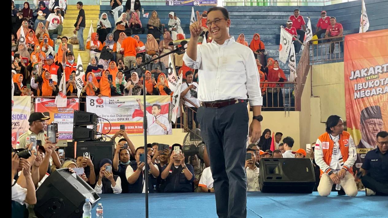 Hari Kedua, Anies Berkampanye di Kota Bandung